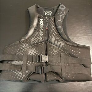HO Sports Black Life Vest‎ XXL